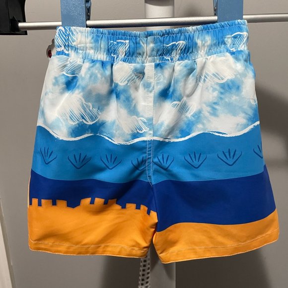 TODDLER BOYS COCO MELON SWIM TRUNKS, SWIM SHORTS SZ 3T. UPF 50+ - Picture 2 of 3
